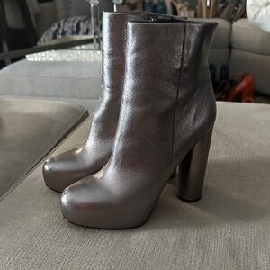 Steve Madden Adair Metallic Ankle Boots